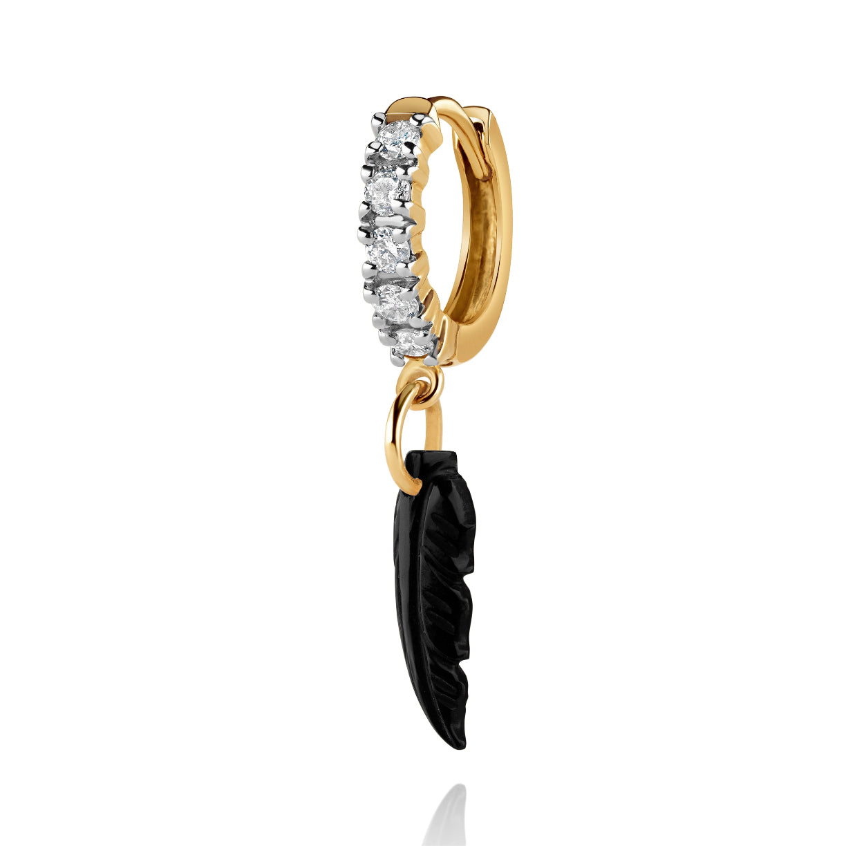 Onyx Mahata earring