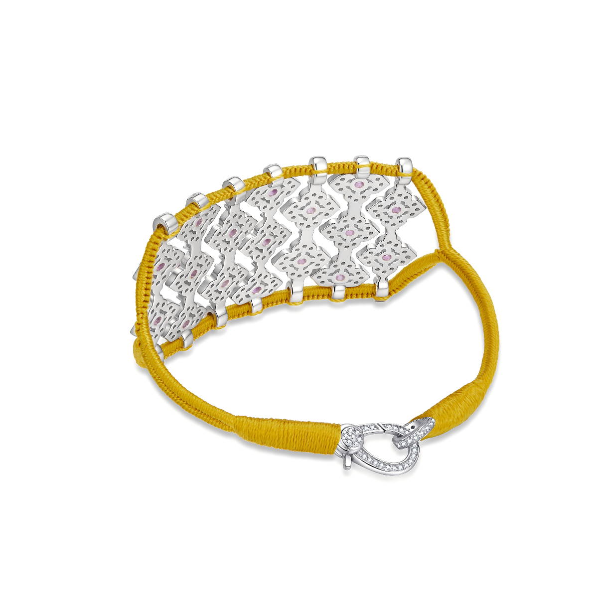 Brasilia Mordor bracelet - Amethysts