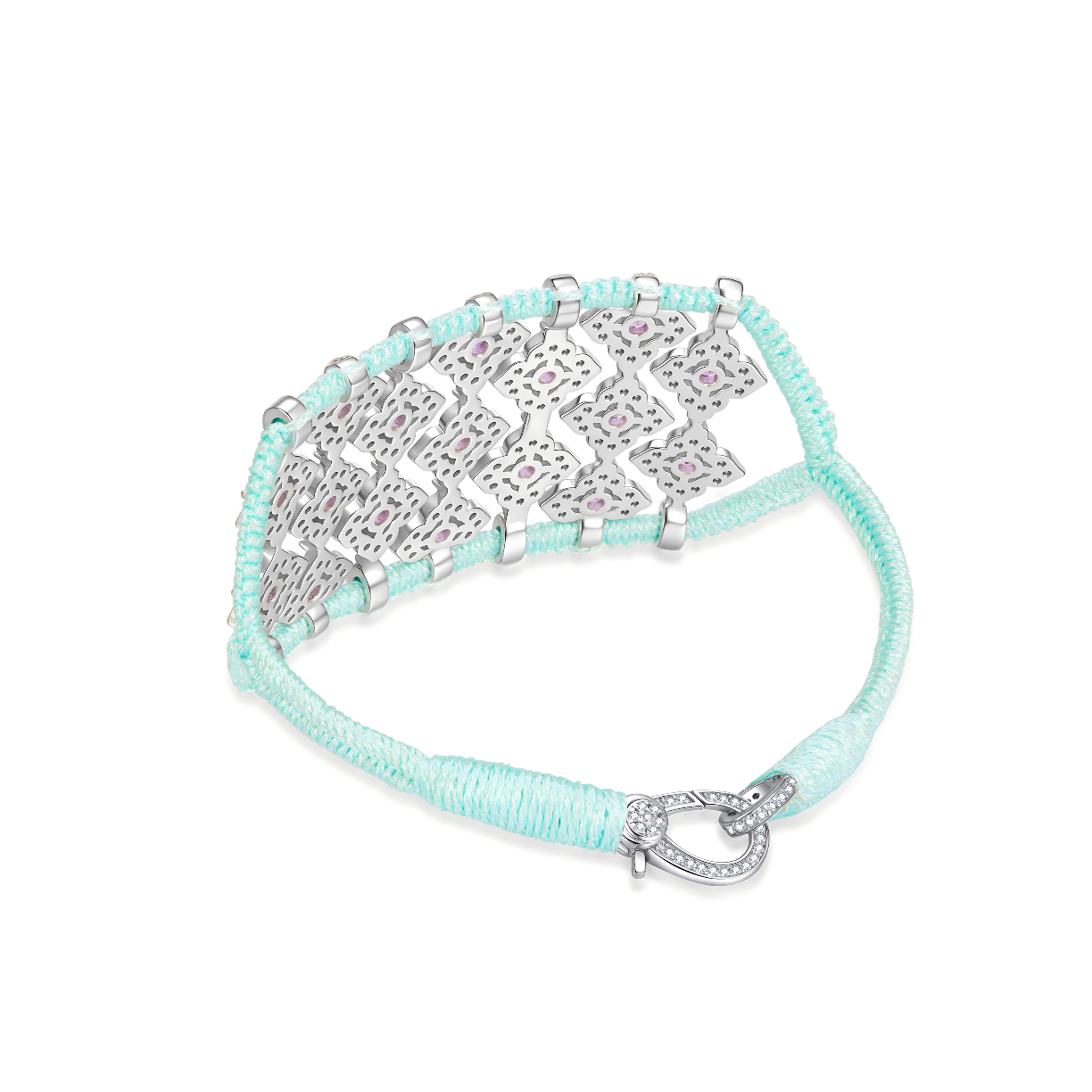 Brasilia Water bracelet - Amethysts