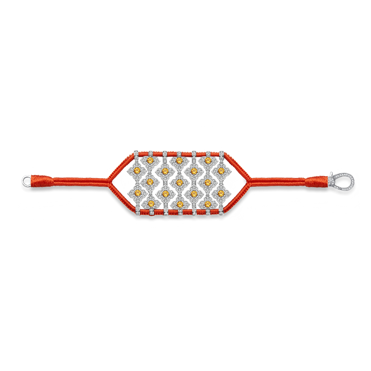 Brasilia Orange bracelet - Citrines