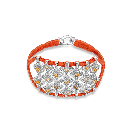 Brasilia Orange bracelet - Citrines