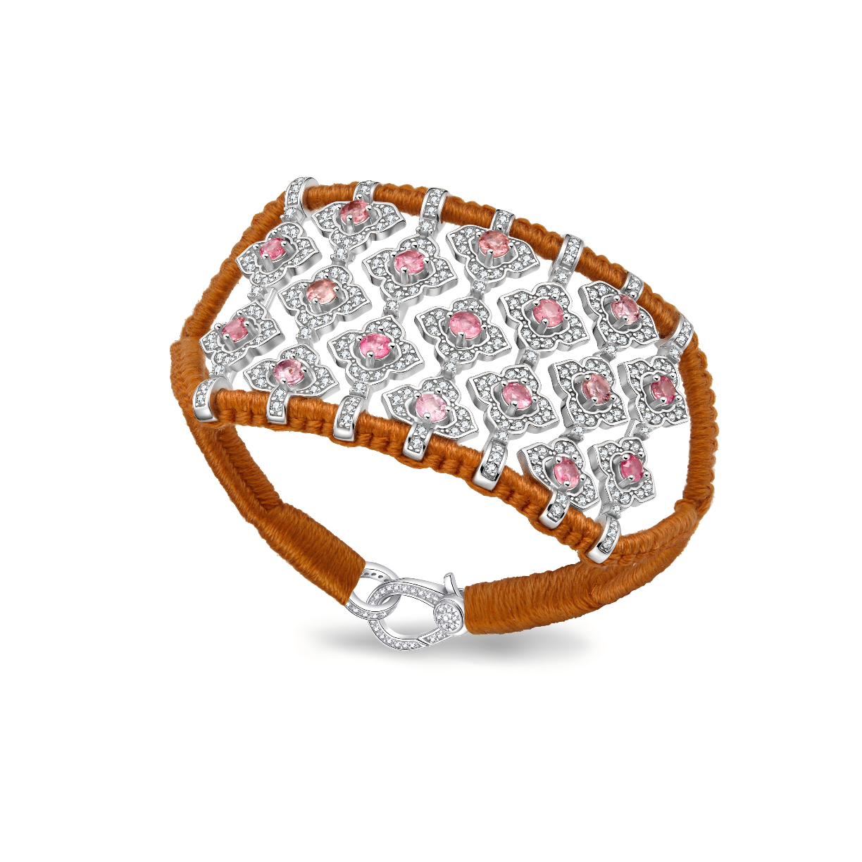 Brasilia camel bracelet - Tourmalines