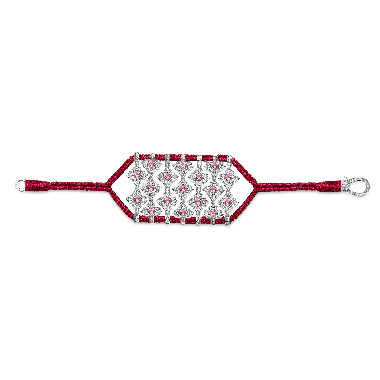 Brasilia Cherry bracelet - Tourmalines