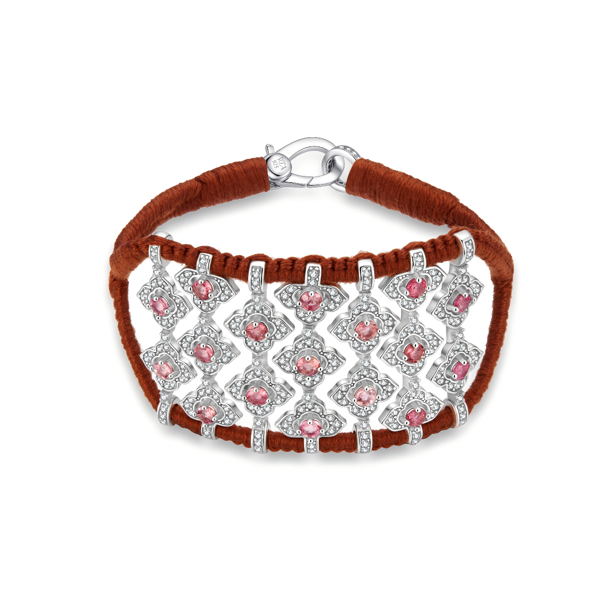 Brasilia noisette bracelet - Tourmalines