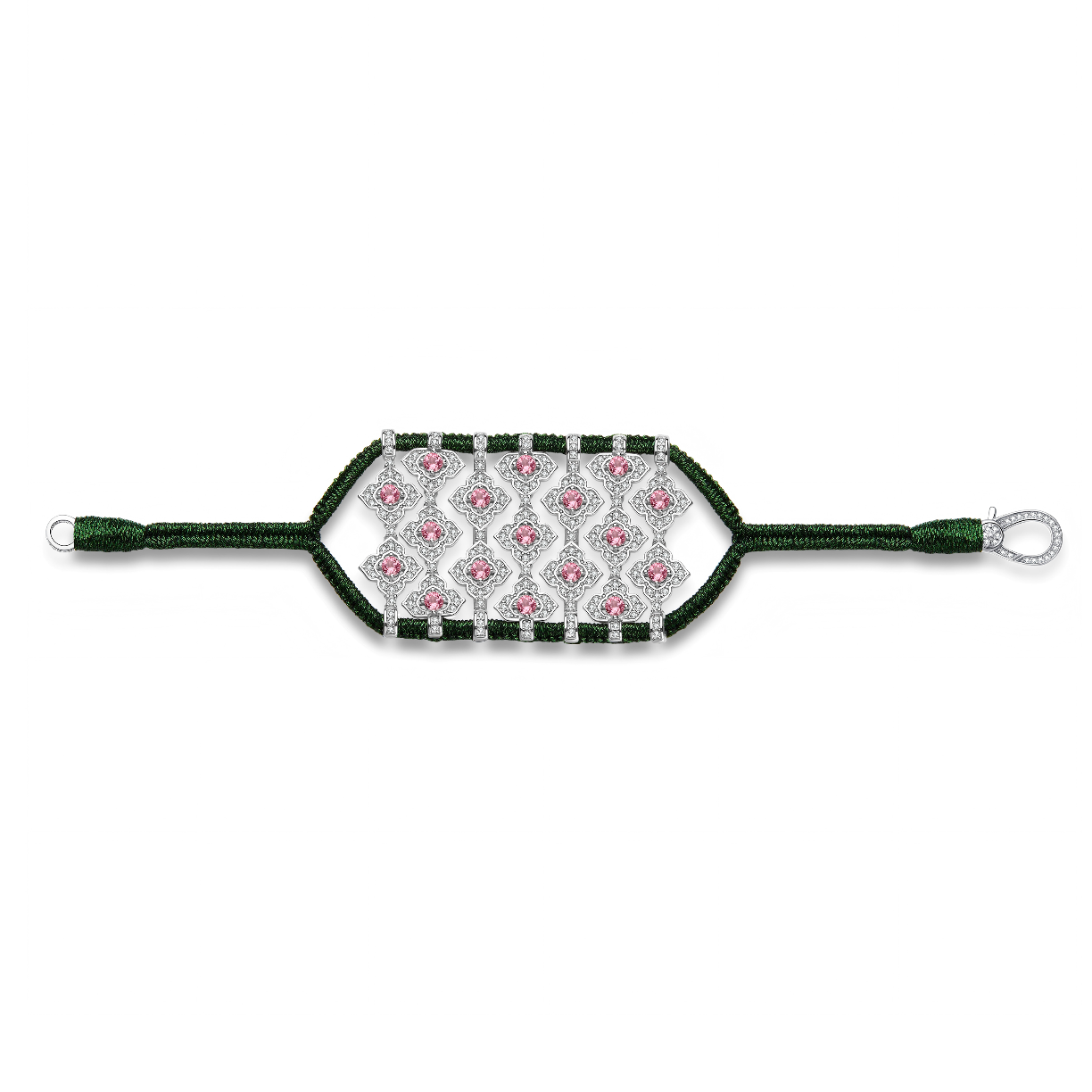 Brasilia Pine bracelet - Tourmalines