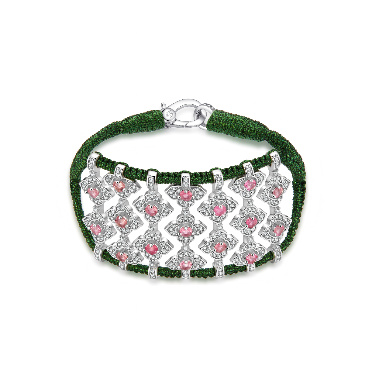 Brasilia Pine bracelet - Tourmalines