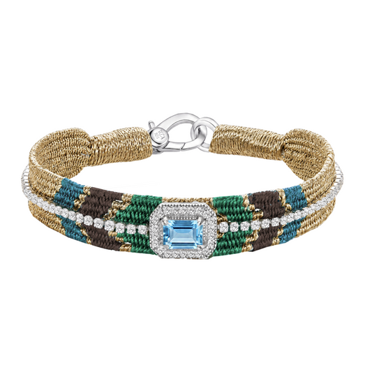 Bracelet Farrow Brass - Topaze