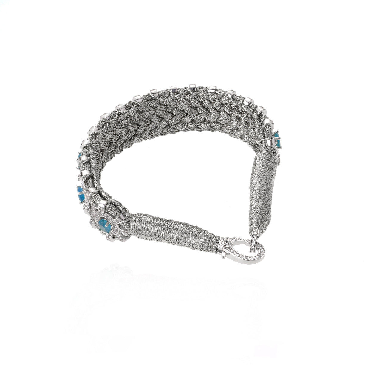 Bracelet Sao Paulo Silver - Topazes