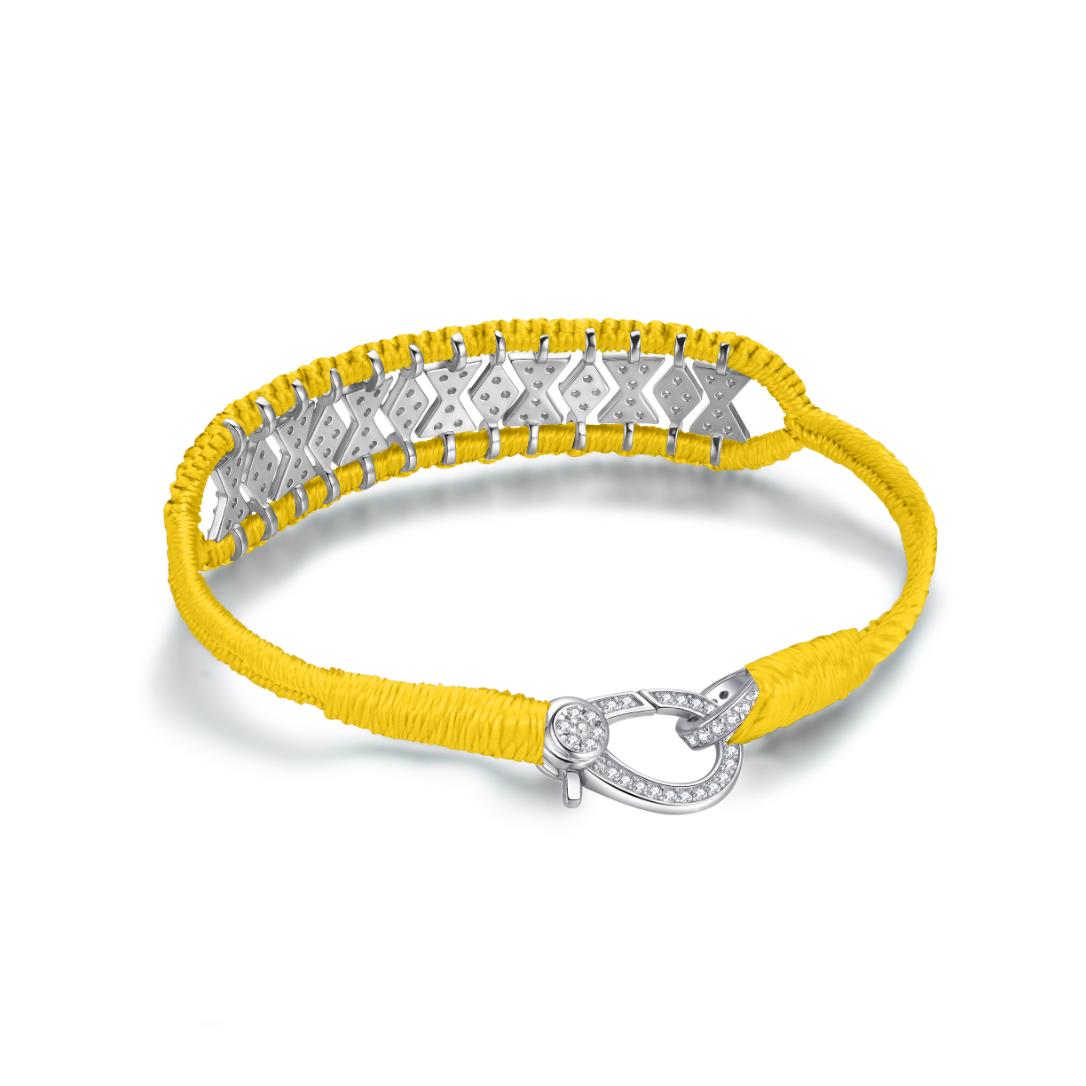Bracelet Buzios jaune