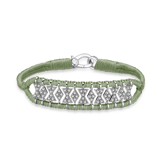Bracelet Buzios moss