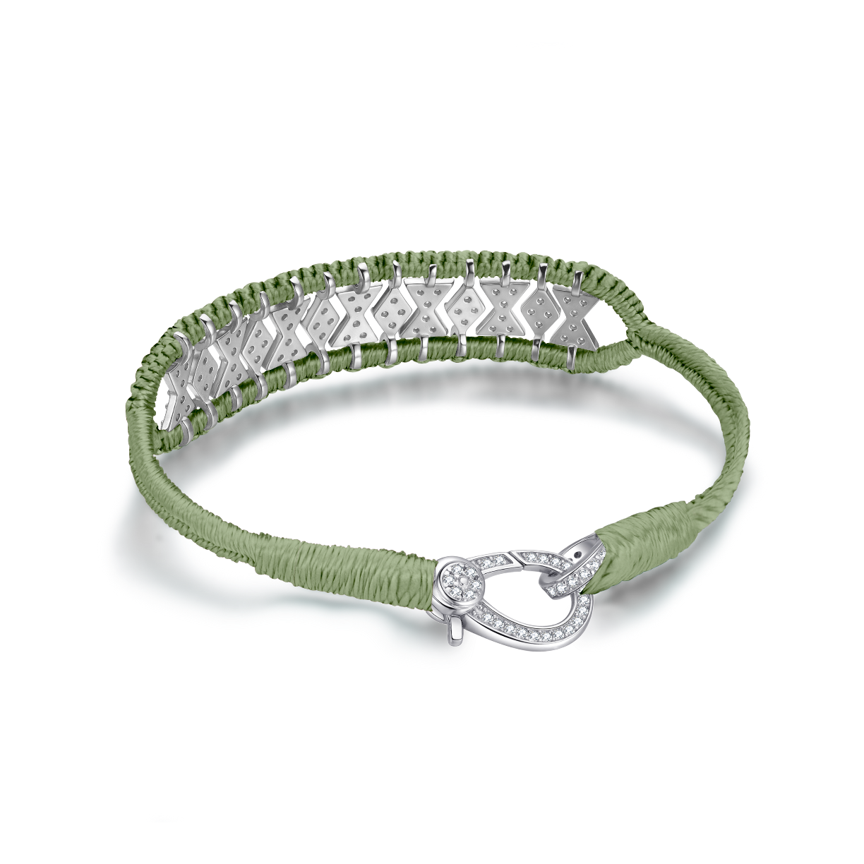 Bracelet Buzios moss