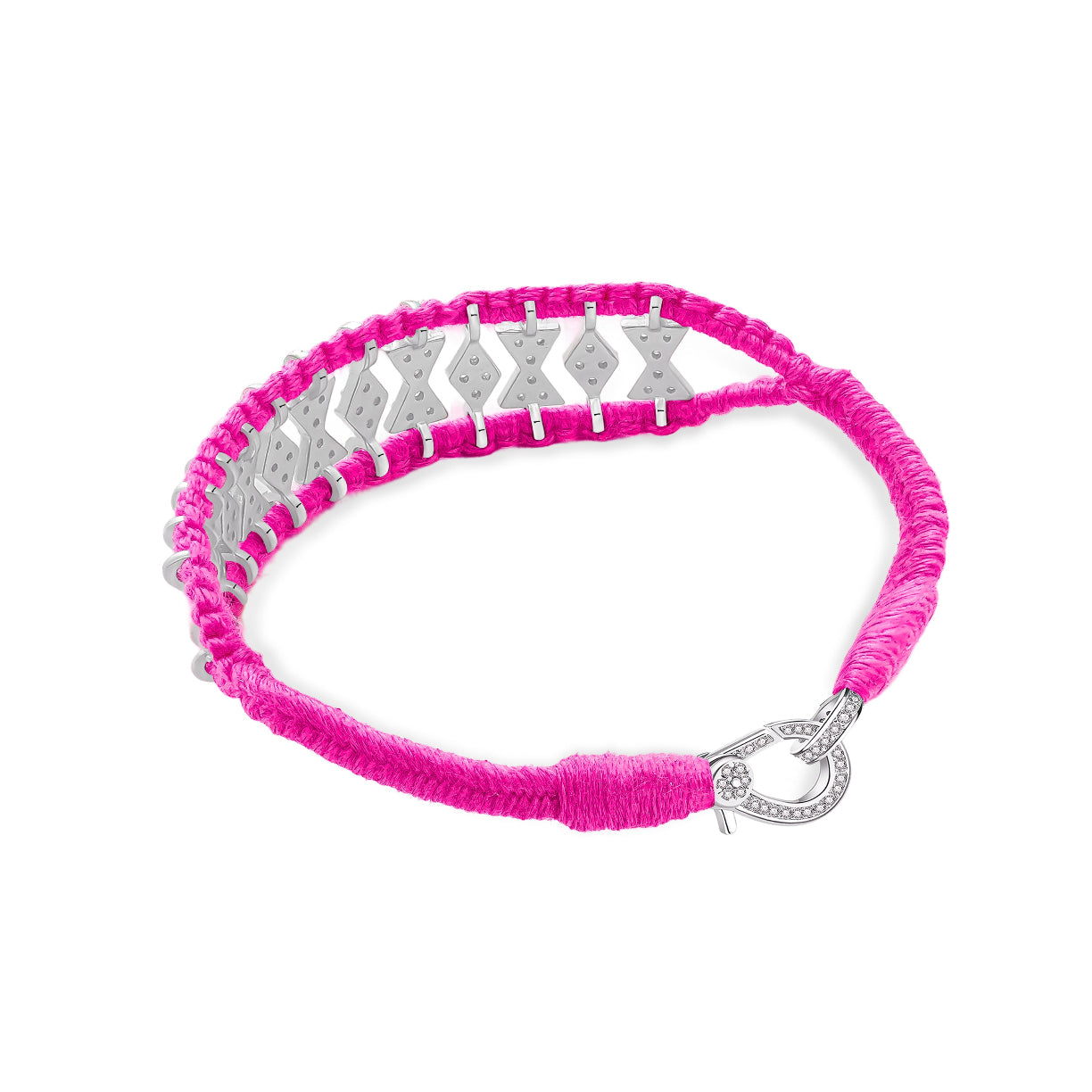 Buzios Neon pink bracelet