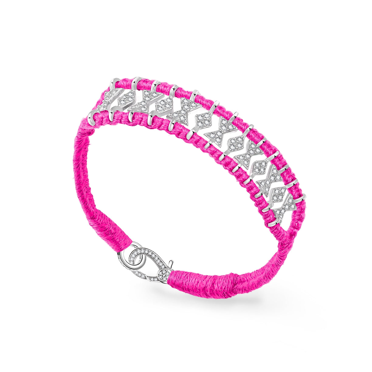 Buzios Neon pink bracelet