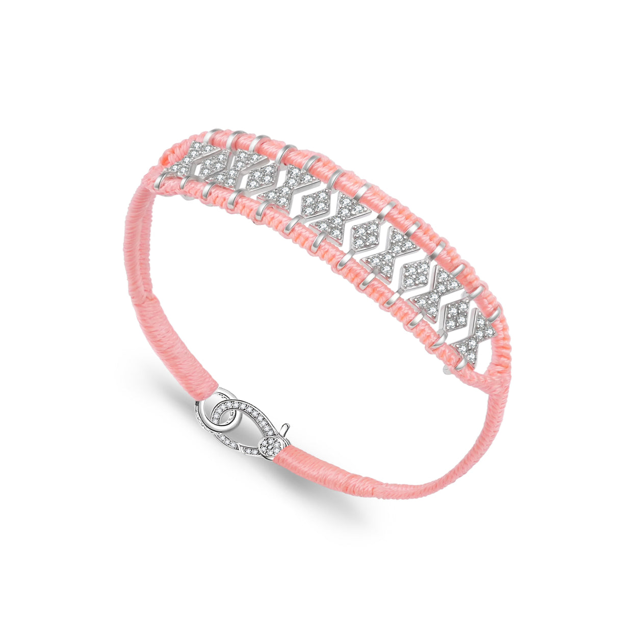 Buzios Neon coral bracelet