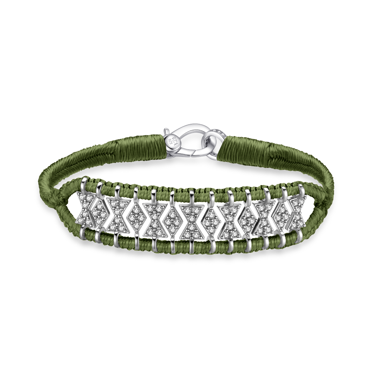 Bracelet Buzios olive