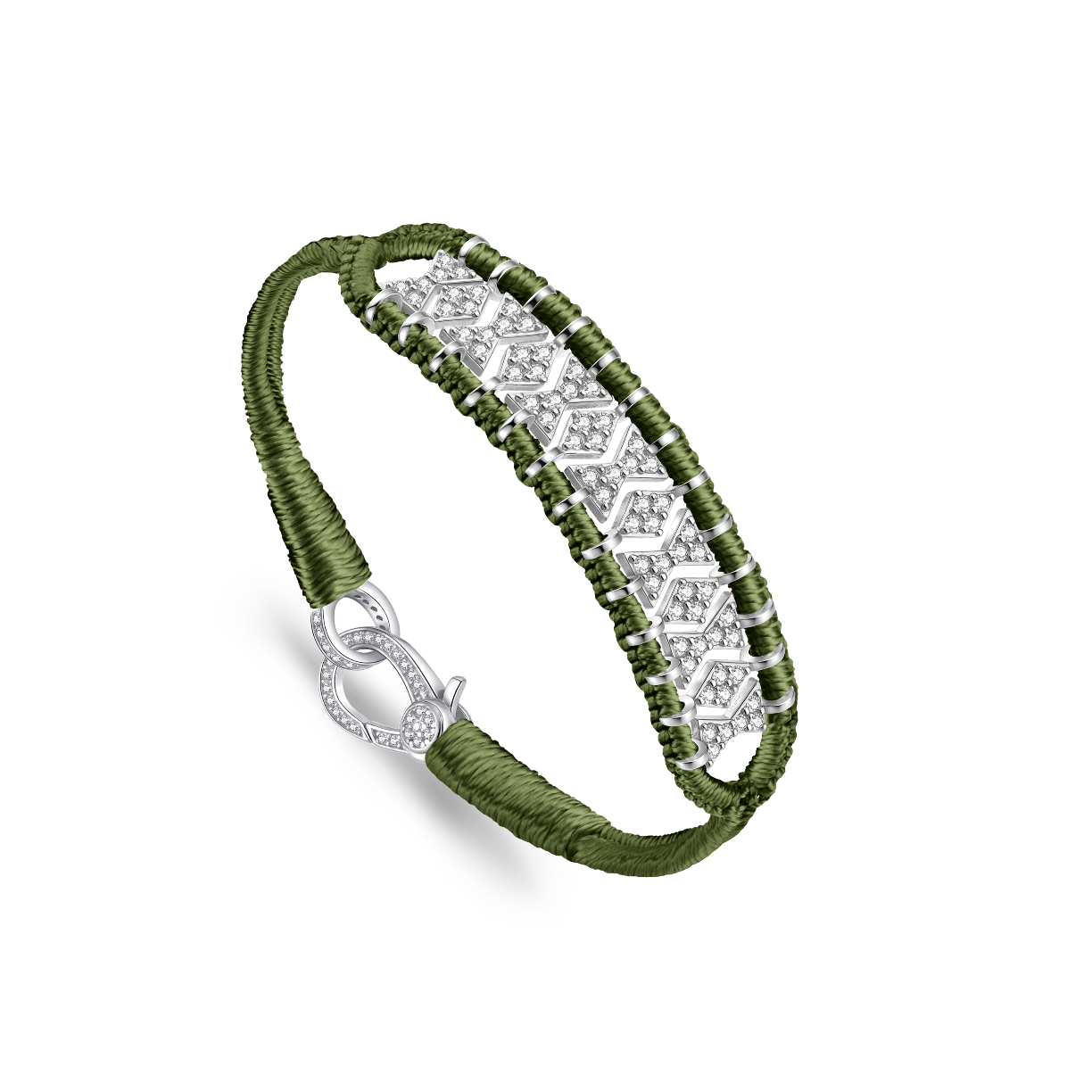 Bracelet Buzios olive