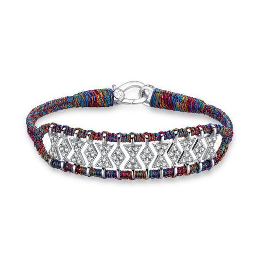 Buzios shanti purple bracelet