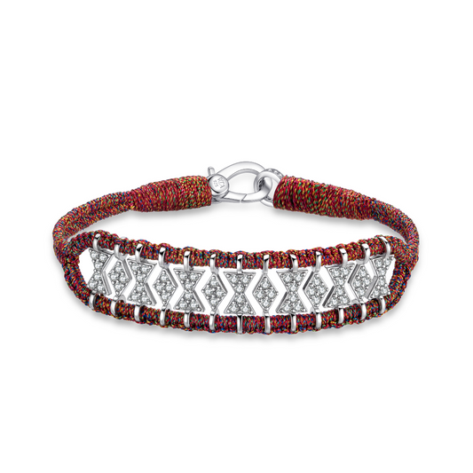 Buzios shanti red bracelet