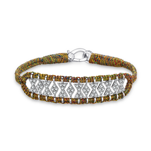 Buzios shanti yellow bracelet