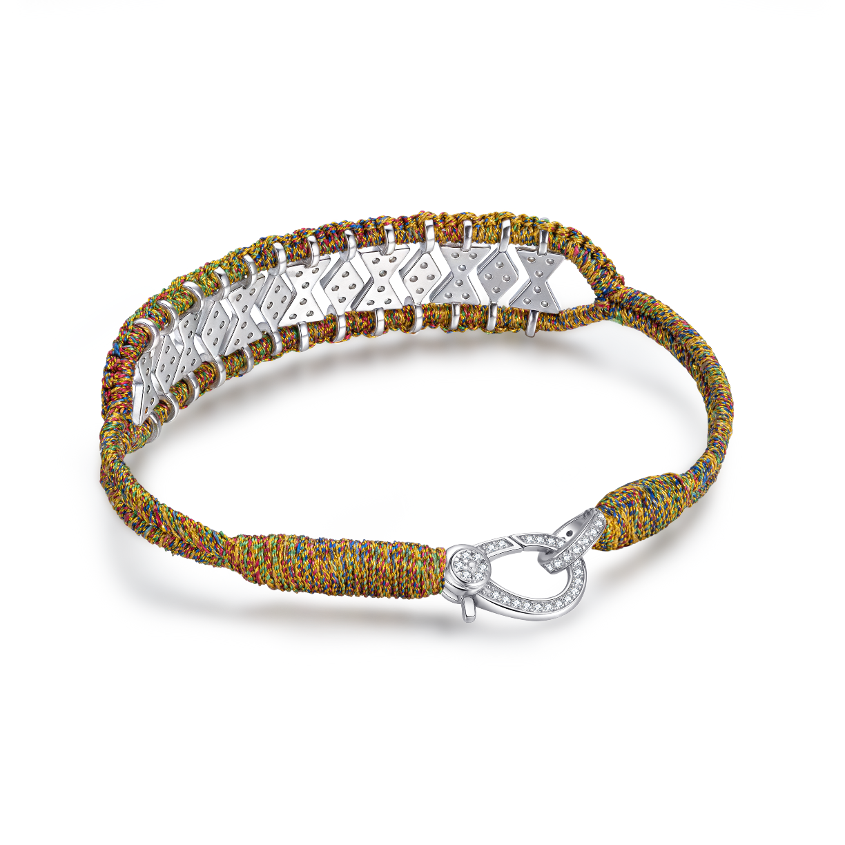 Bracelet Buzios jaune shanti