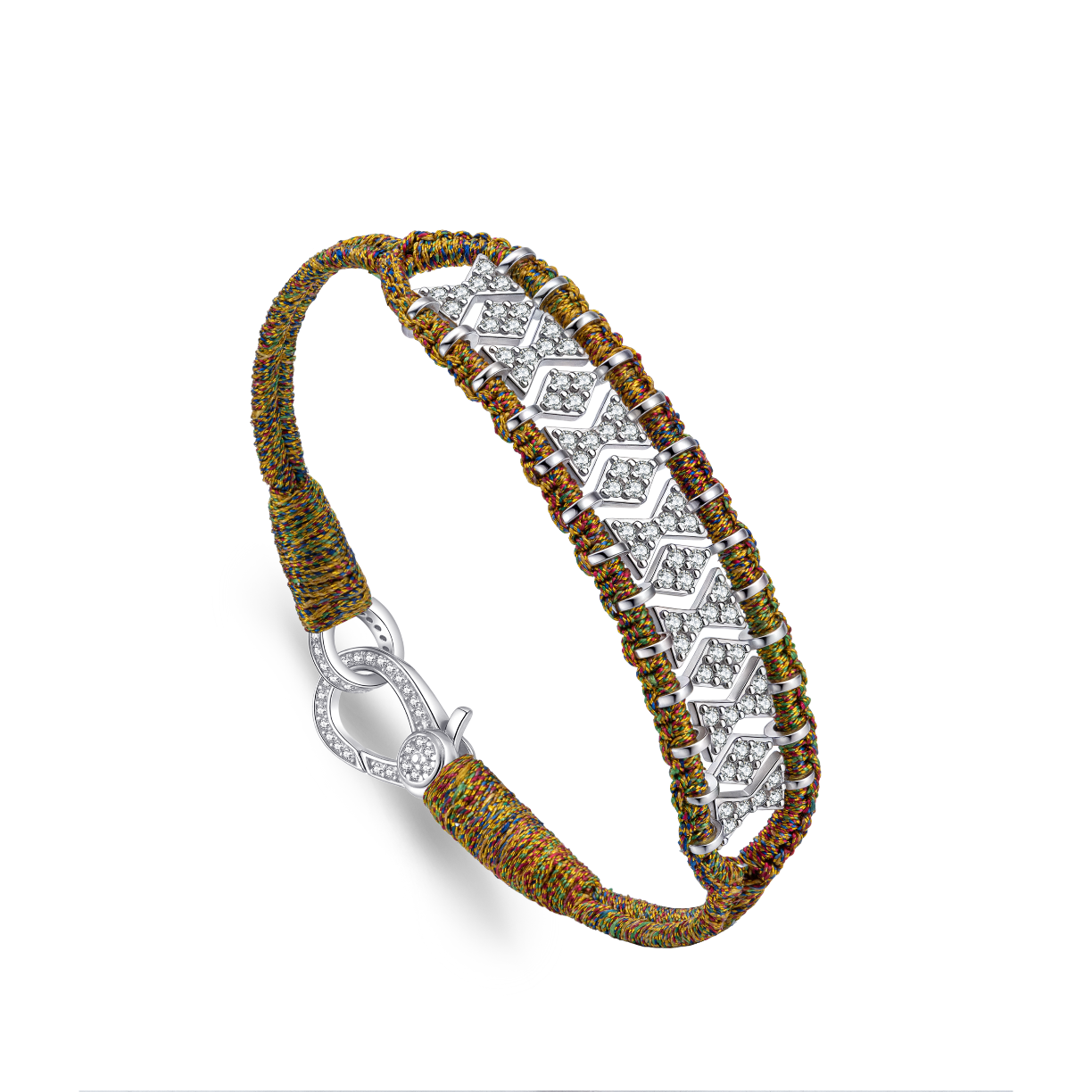 Bracelet Buzios jaune shanti