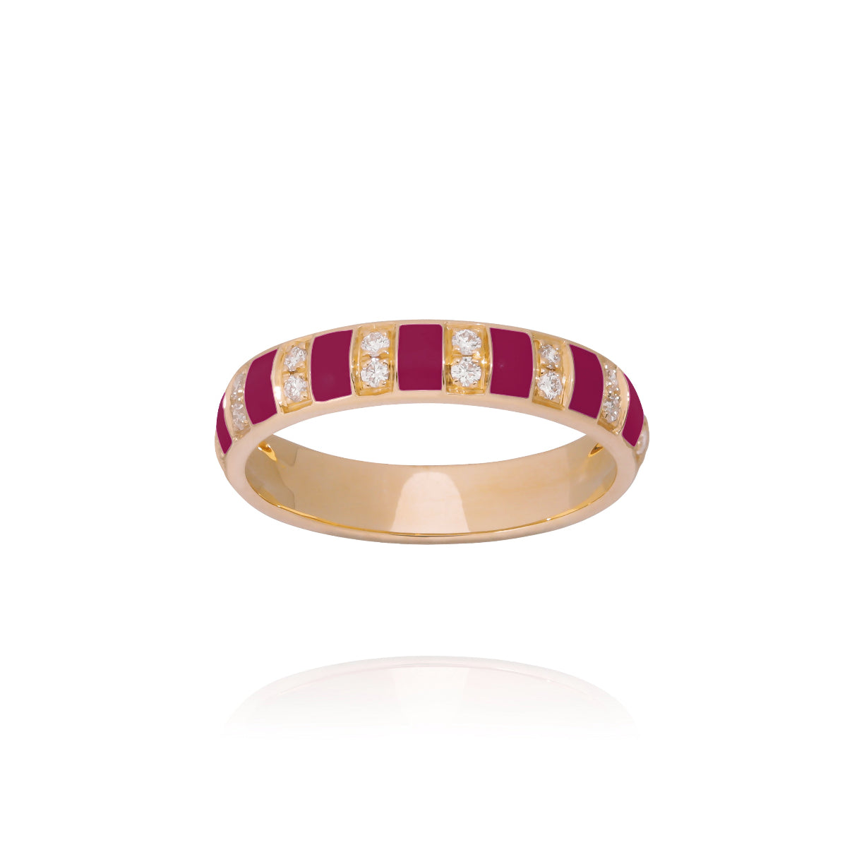Billie Burgundy ring 