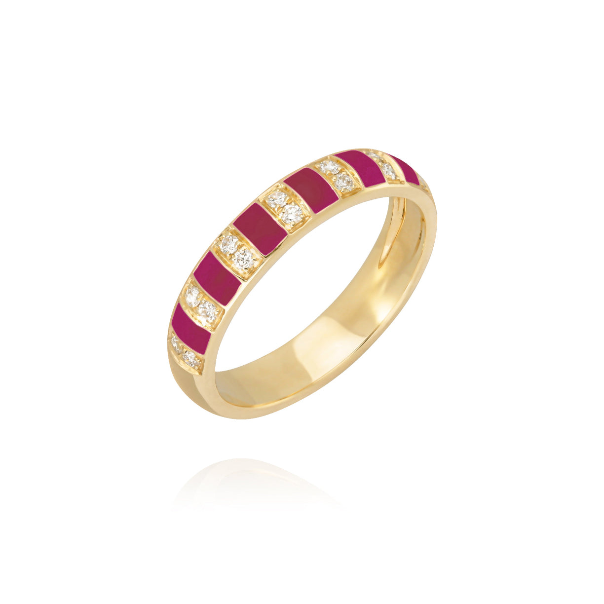 Billie Burgundy ring 