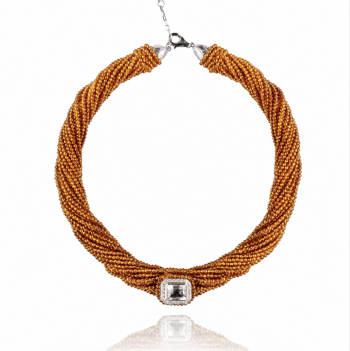 Tornado Amber Necklace