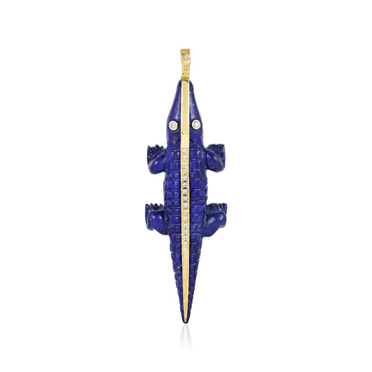 Pendentif Croco Lapis