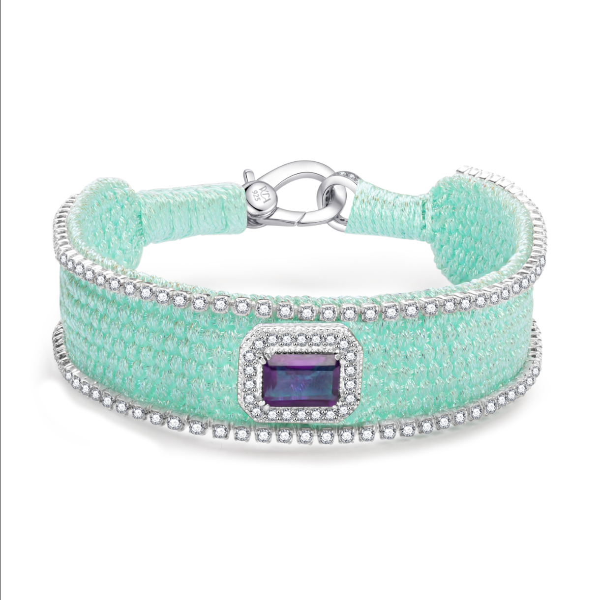 Bracelet Navajo Water - Améthystes