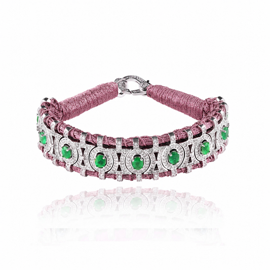 Bracelet Sao Paulo Baby - Émeraudes