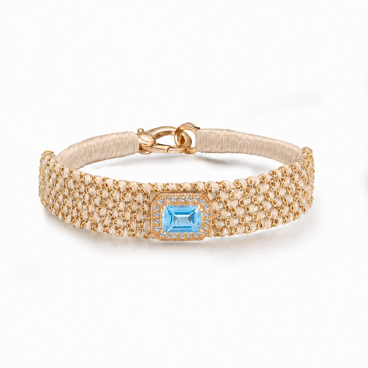 Vanilla Vicky bracelet - topaz