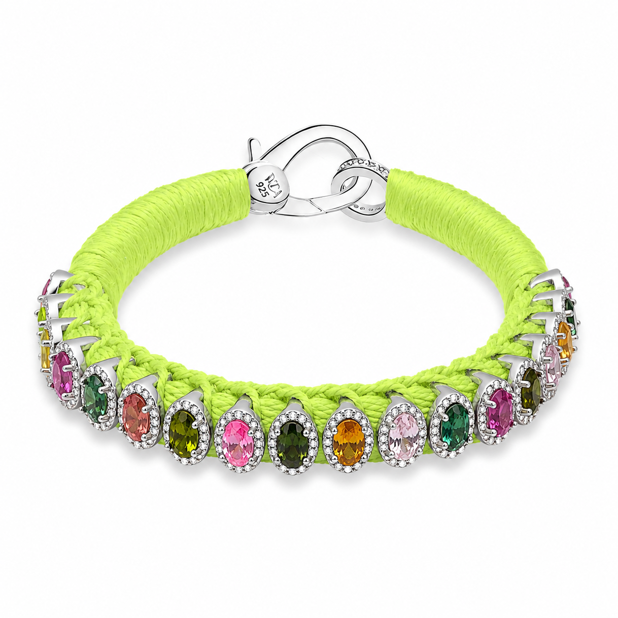 Bracelet Rio jaune fluo