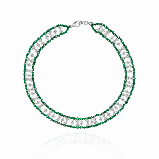 Collier Janebeady vert foncé