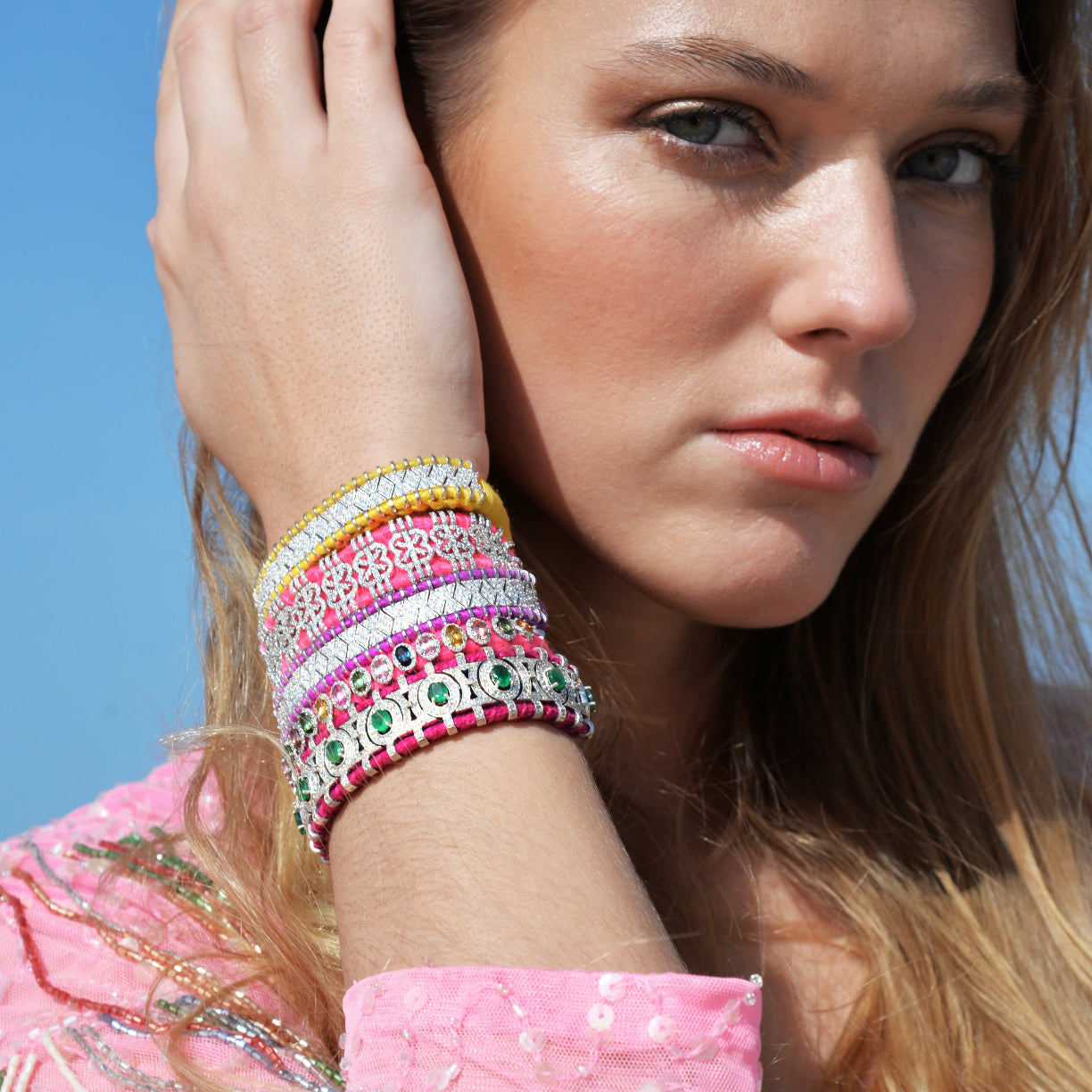 Sao Paulo Rani and Emeralds bracelet 