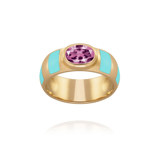 Delphine turquoise ring 