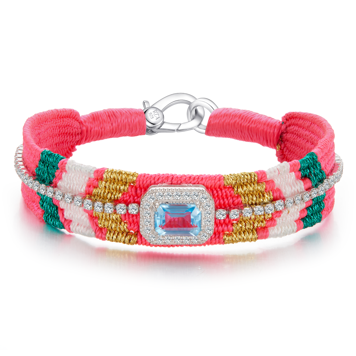 Farrow Neon Pink bracelet - Topaz