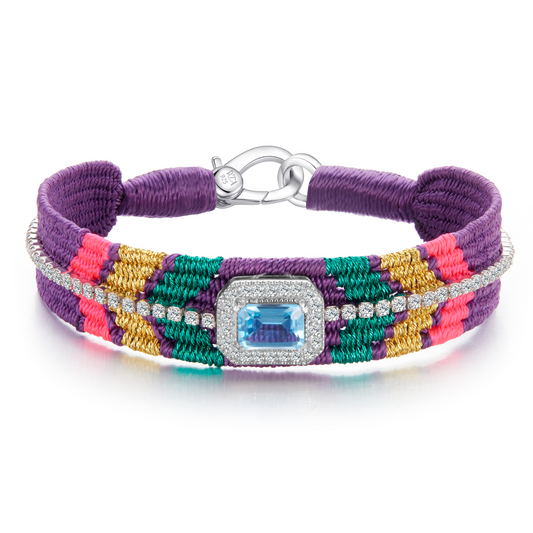 Farrow Purple Bracelet - Topaz