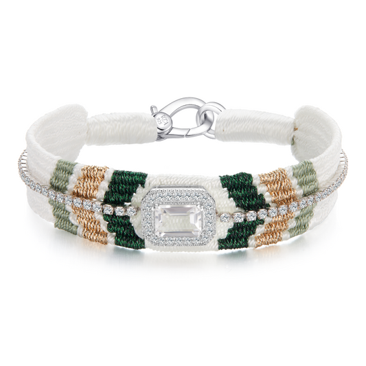 Farrow White bracelet - Crystal