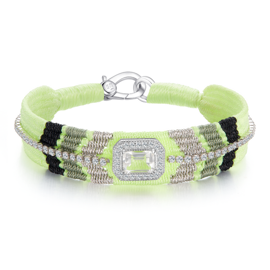 Farrow Neon Yellow bracelet - Crystal