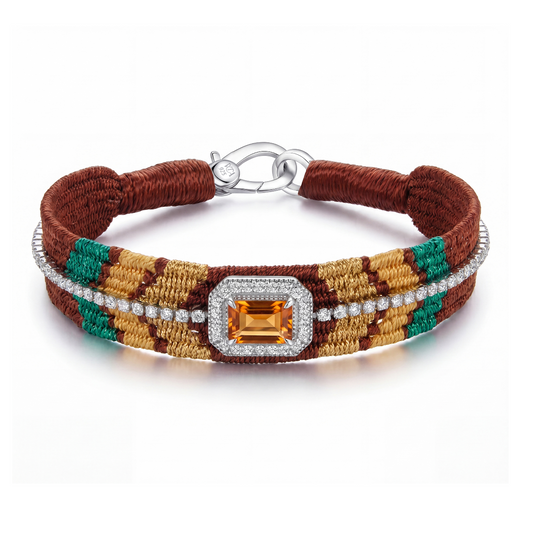 Farrow hazelnut bracelet - Citrine