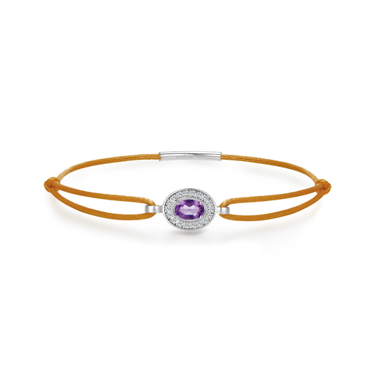 camel forever bracelet - amethyst