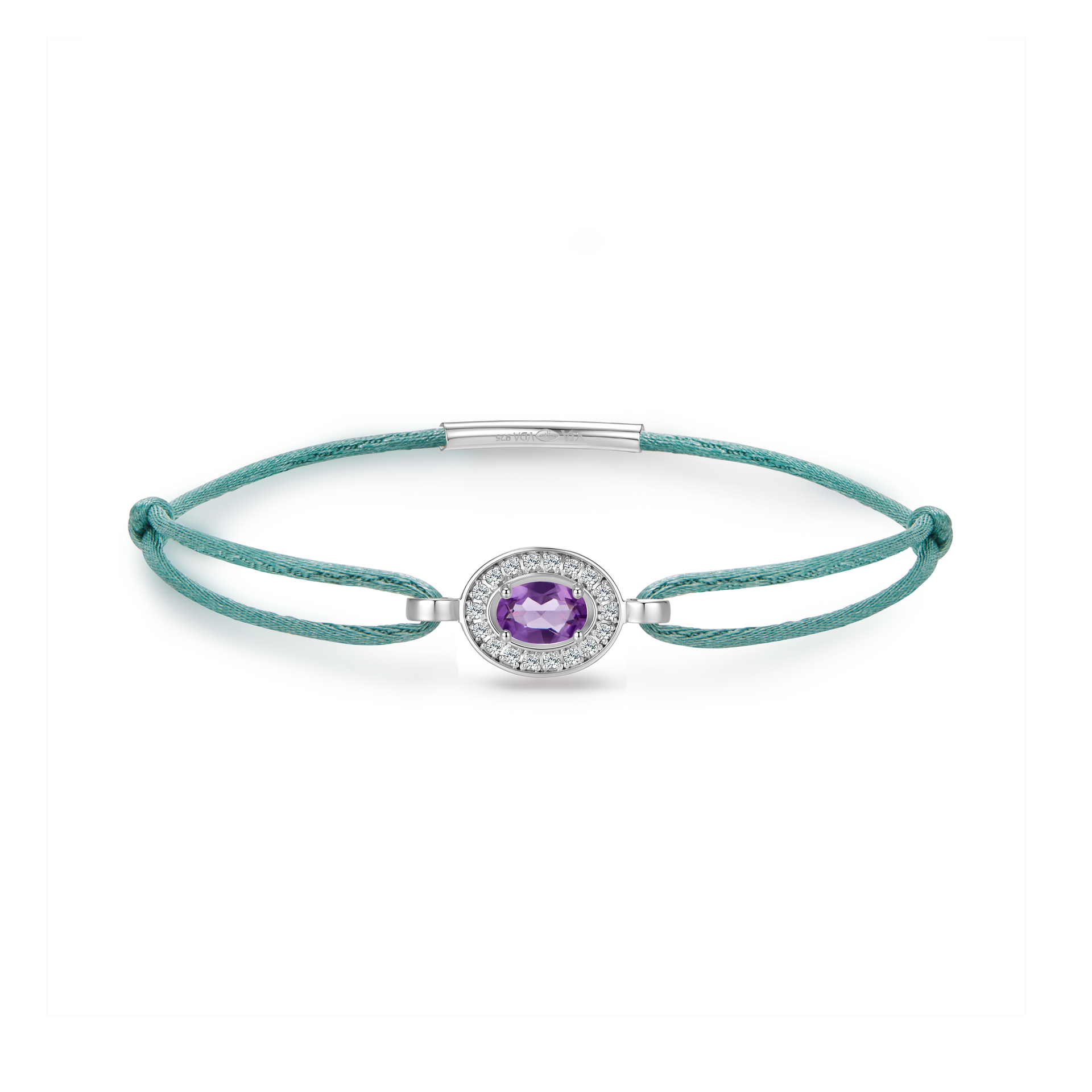 Céladon forever bracelet - amethyst