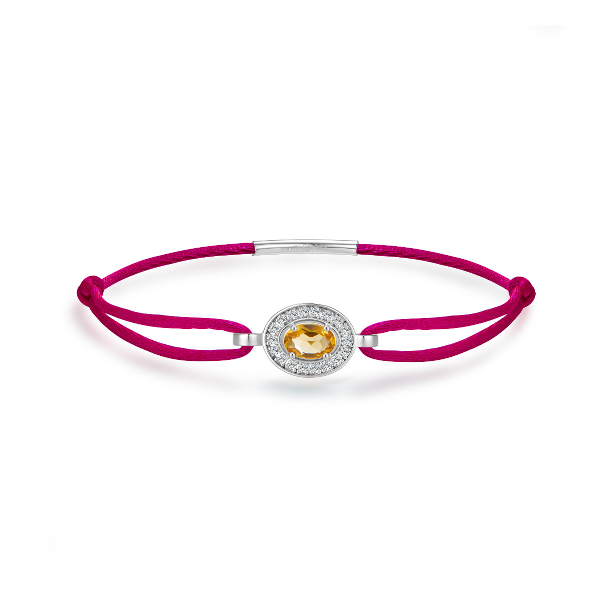 fuchsia forever bracelet - citrine
