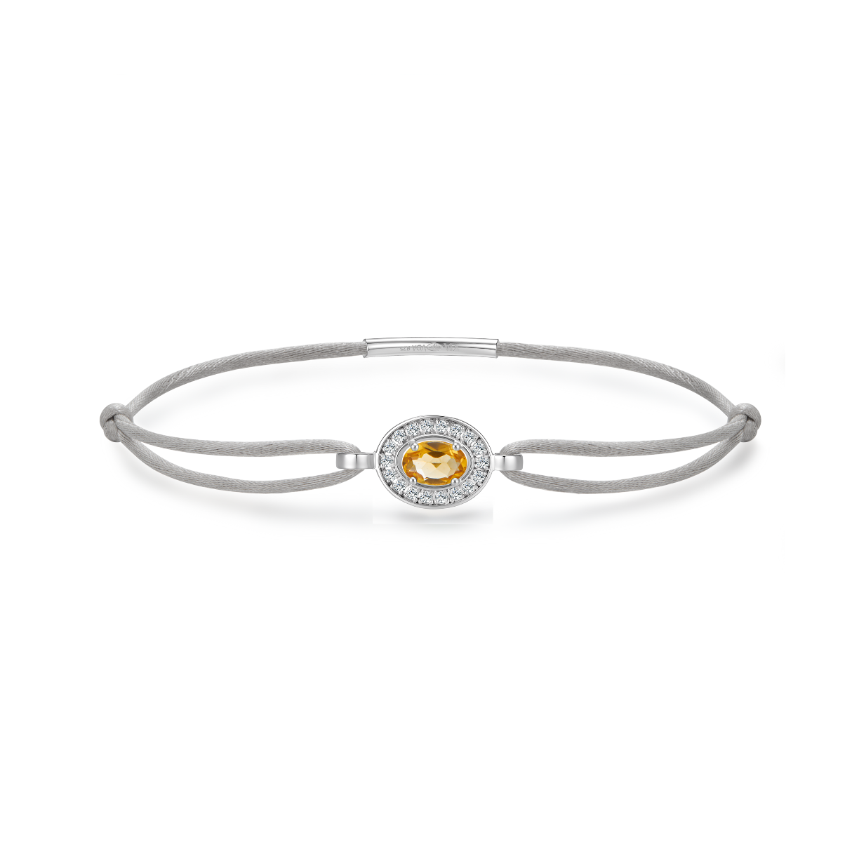 pearl forever bracelet - citrine