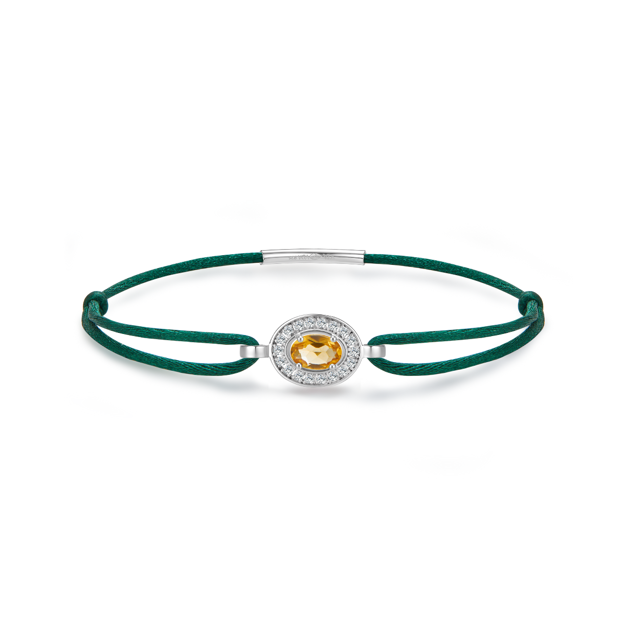 fir-tree forever bracelet - citrine