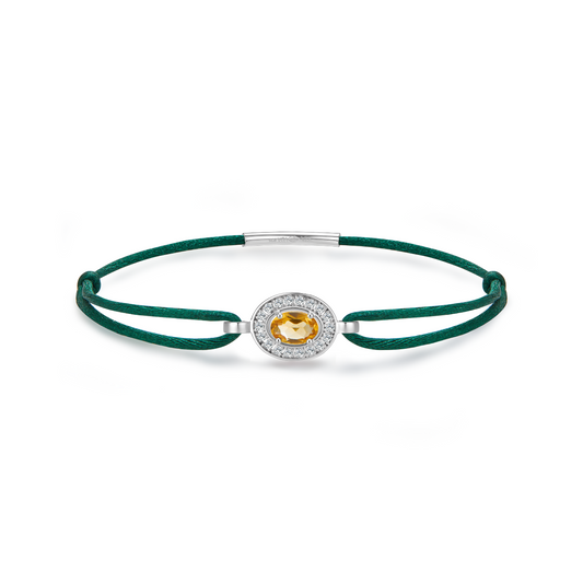 fir-tree forever bracelet - citrine