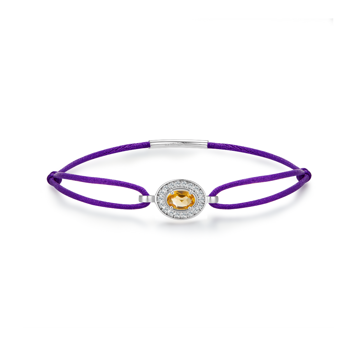 bracelet forever violet - citrine
