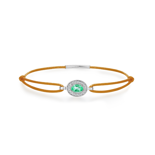 camel forever bracelet - emerald