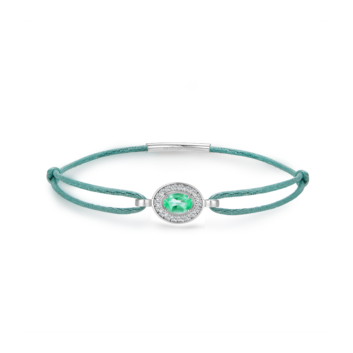 céladon forever bracelet - emerald